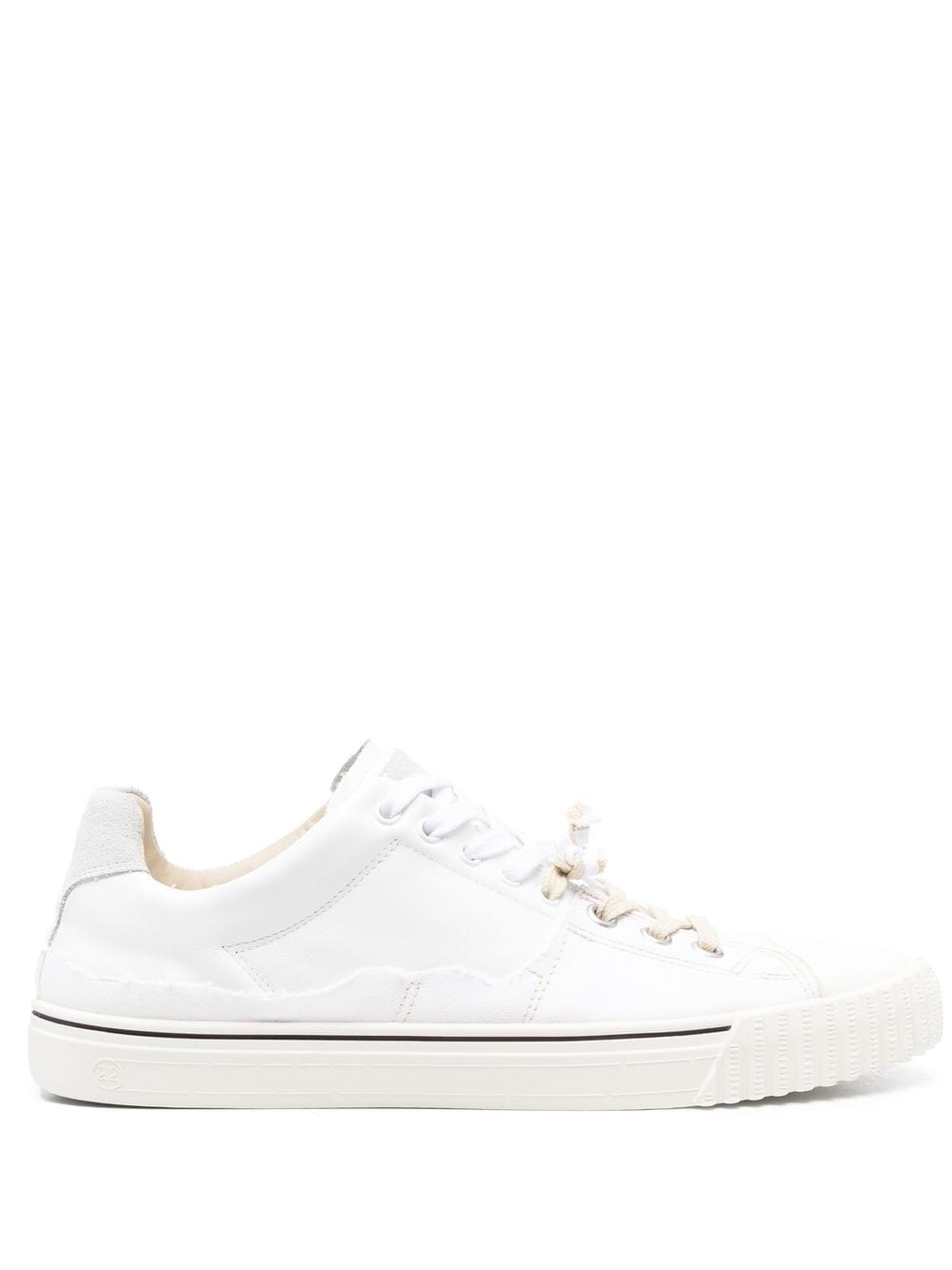 SNEAKER BLANCA TALON GRIS