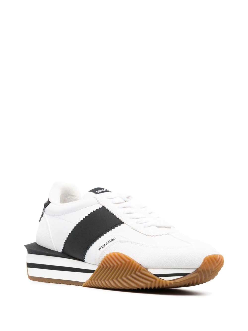 SNEAKERS LOW TOPBLANCO BANDA NEGRA