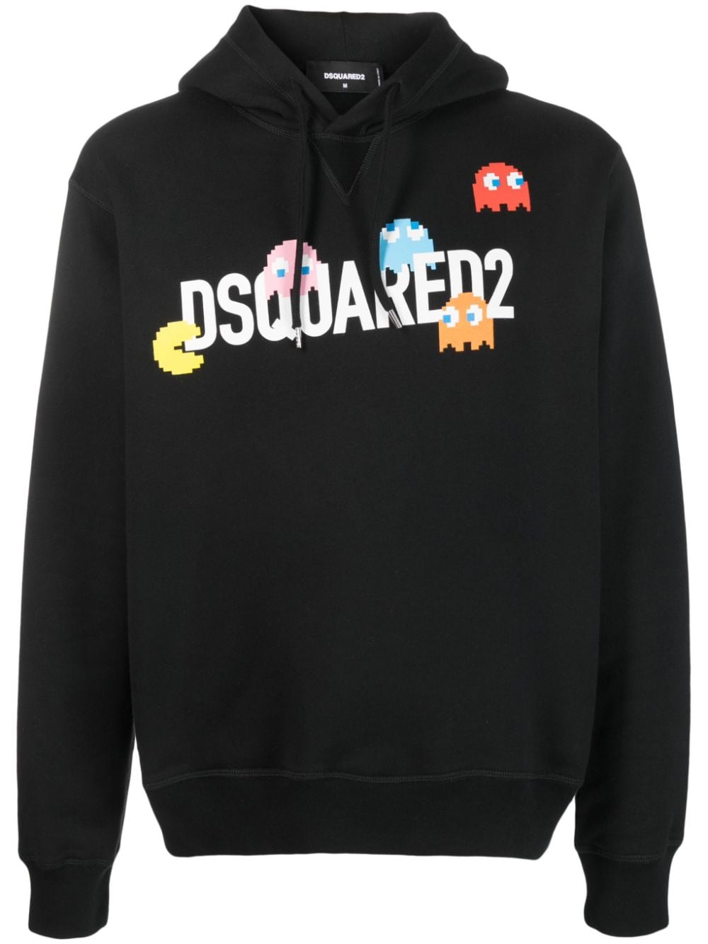 HOODIE NEGRO PAC MAN LOGO...