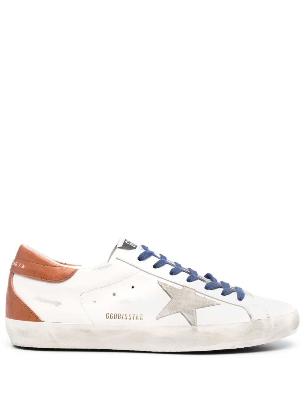 SNEAKER SUPERSTAR BLANCO GRIS MARRON