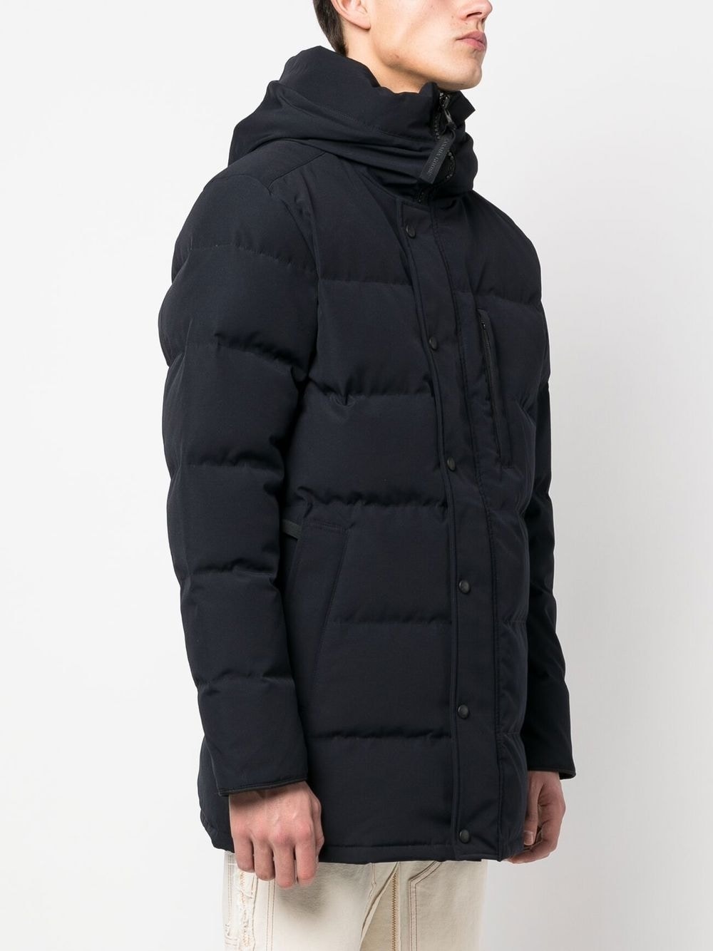 PARKA CARSON MARINO BLACK LABEL CAPUCHA