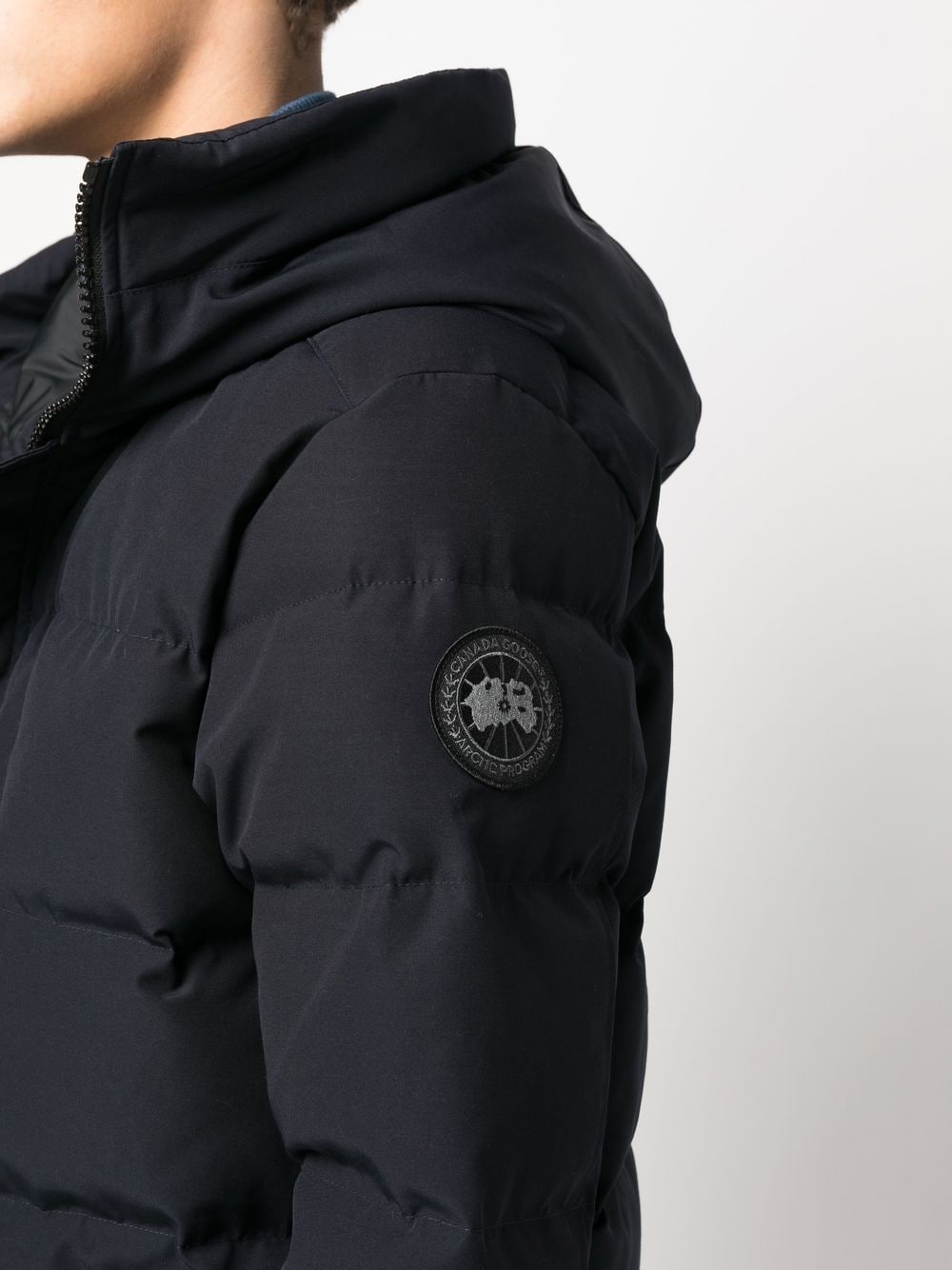 PARKA CARSON MARINO BLACK LABEL CAPUCHA