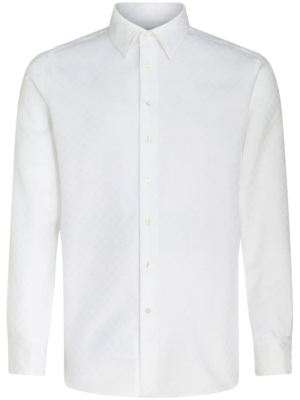 CAMISA BLANCA MICRODIBUJO