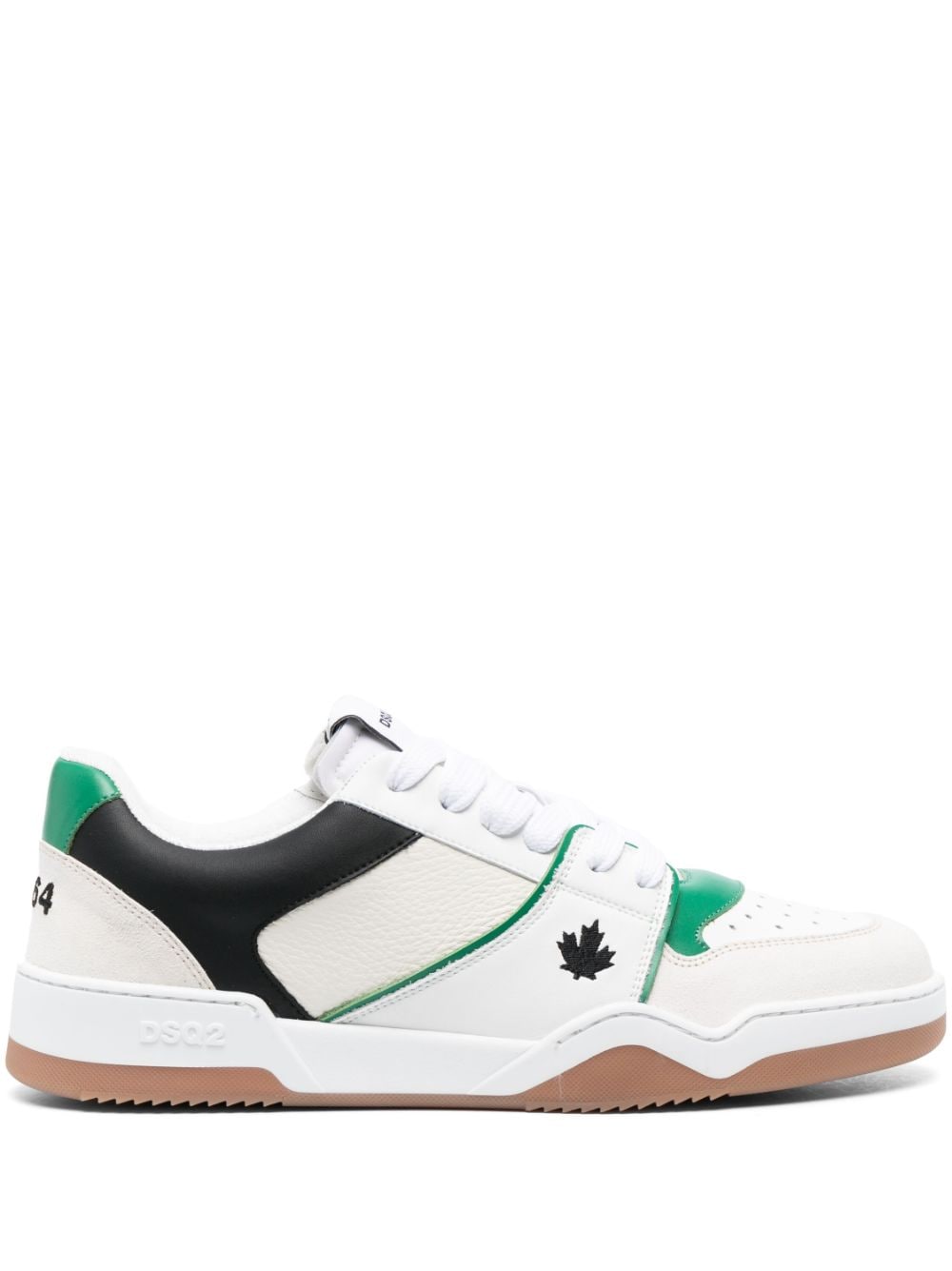 SNEAKER SPIKER BLANCO VERDE NEGRO