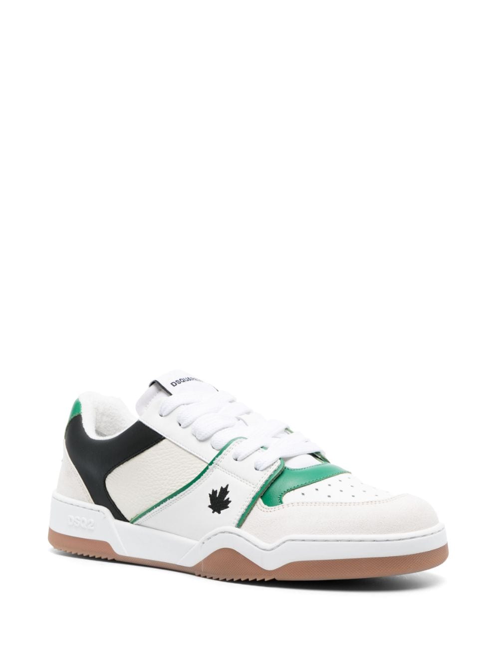 SNEAKER SPIKER BLANCO VERDE NEGRO