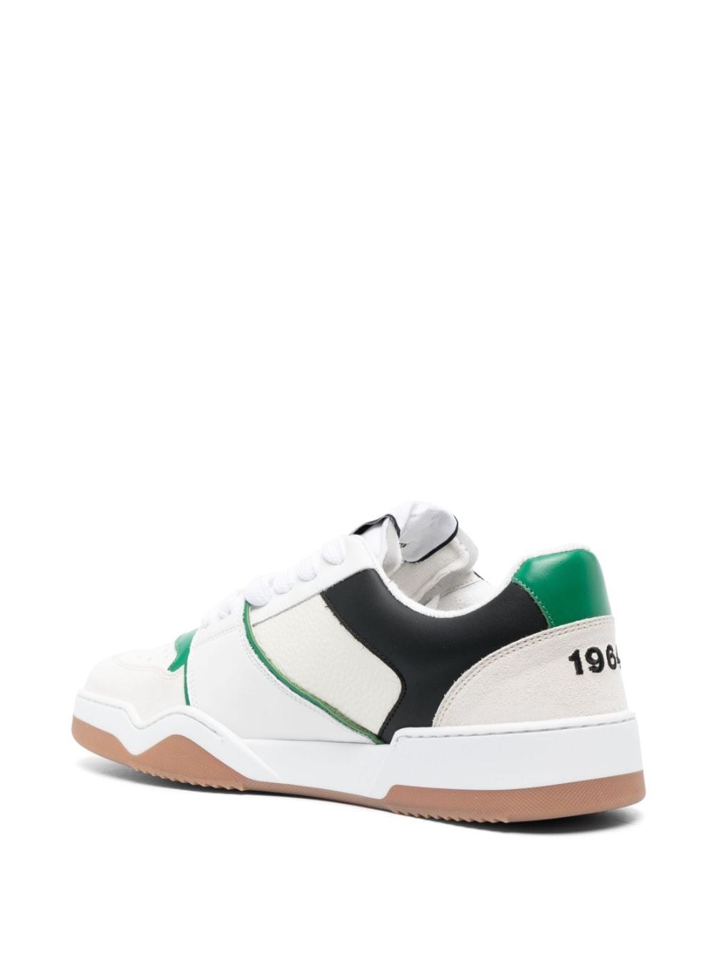 SNEAKER SPIKER BLANCO VERDE NEGRO