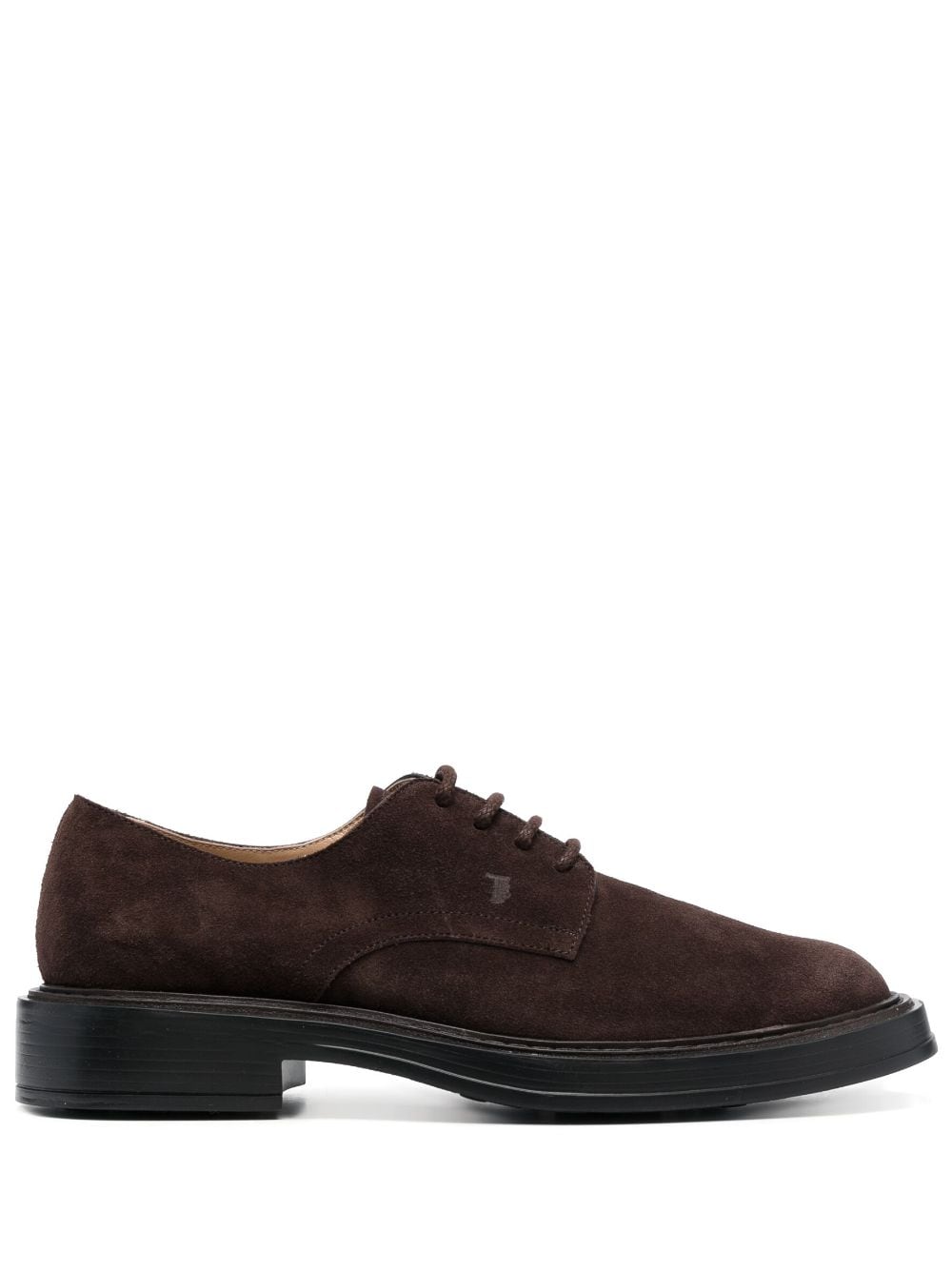 ZAPATO DERBY ANTE MARRON