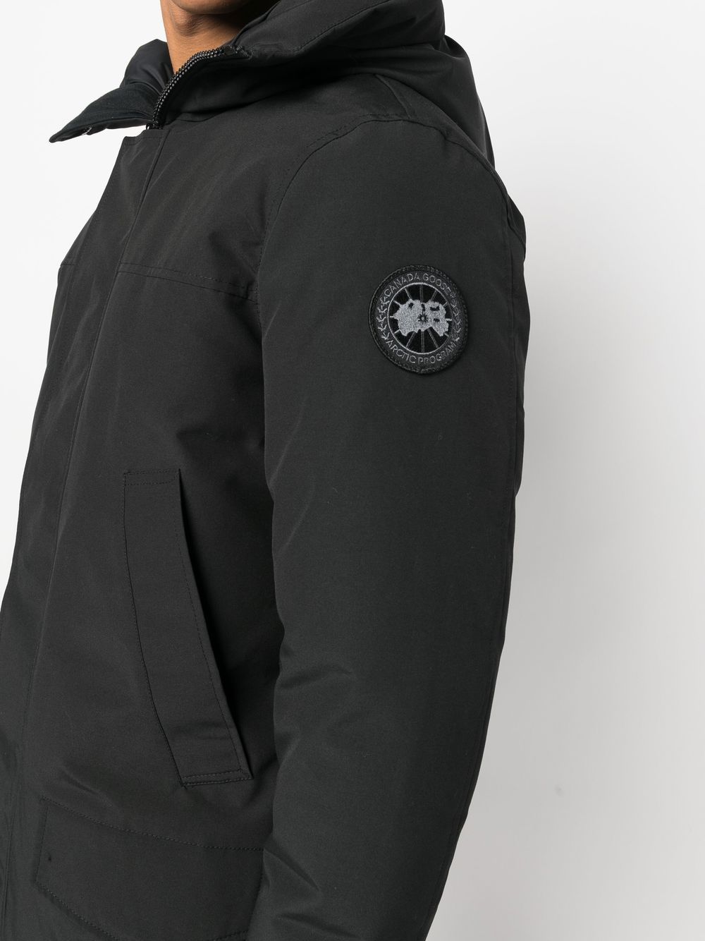 PARKA LANGFORD NEGRA BLACK DISC