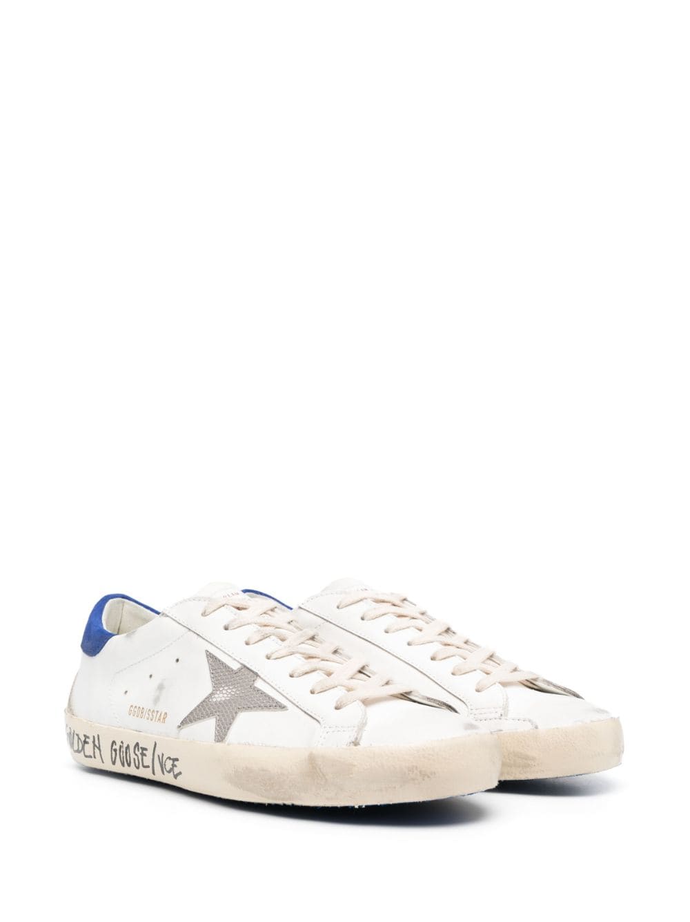 Superstar bianche online blu