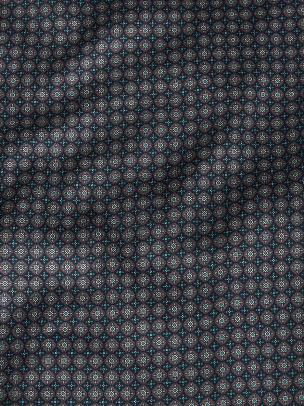 CAMISA MARINO ESTAMPADO GEOMETRICO