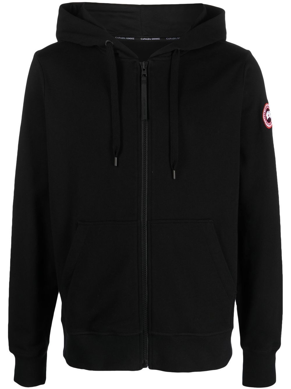 HOODIE HURON NEGRO FULL ZIP