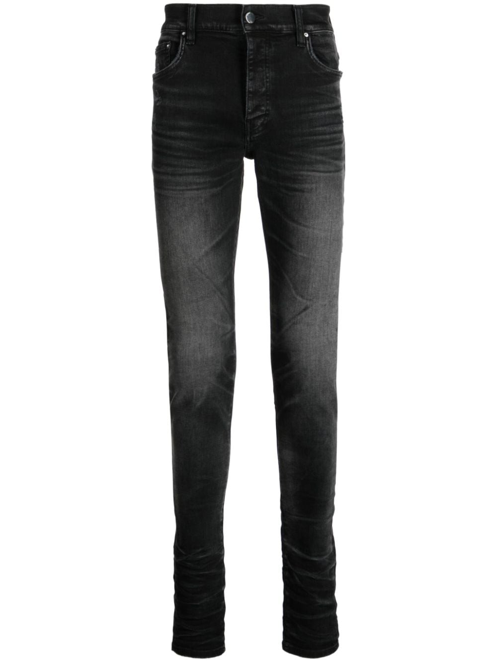 PANTALON JEAN STACK NEGRO WASHED