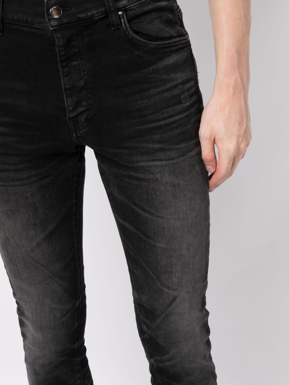 PANTALON JEAN STACK NEGRO WASHED