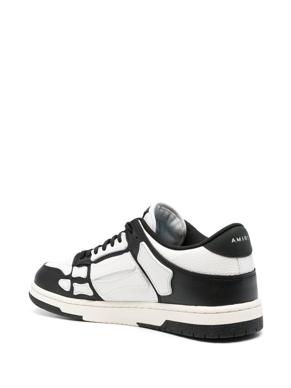 SNEAKER SKEL TOP LOW NEGRO BLANCO