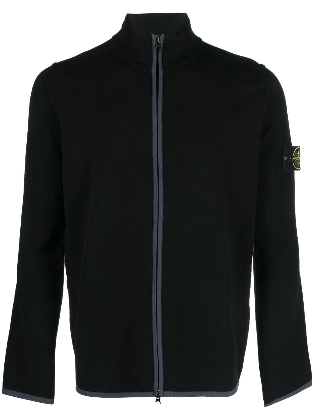 CARDIGAN NEGRO ZIP