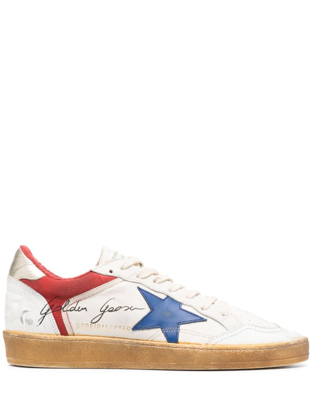 SNEAKER BALLSTAR BLANCO AZUL ROJO