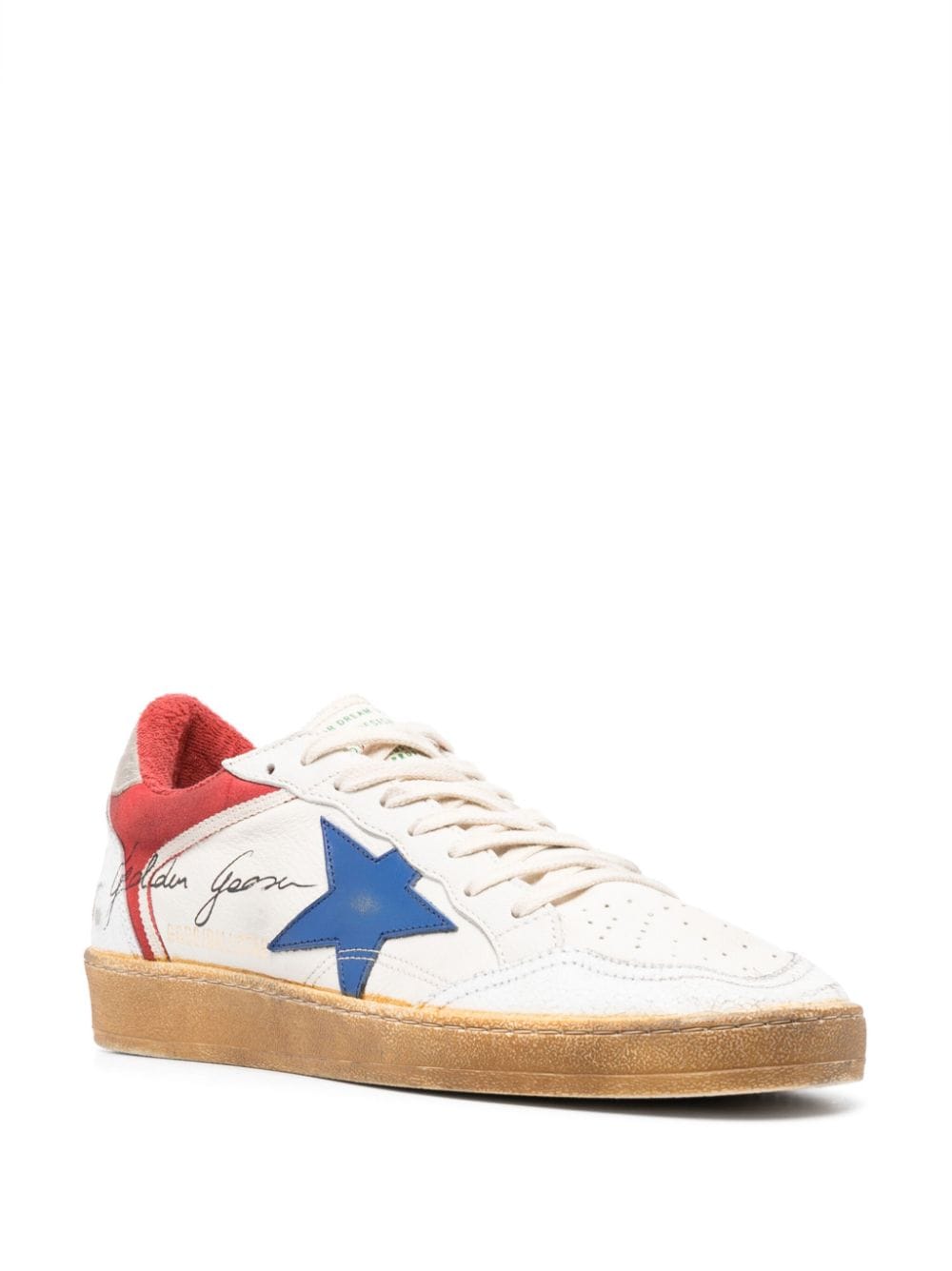 SNEAKER BALLSTAR BLANCO AZUL ROJO