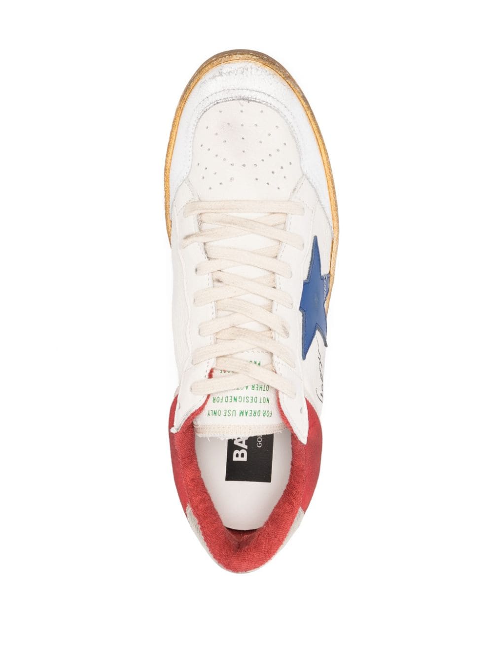 SNEAKER BALLSTAR BLANCO AZUL ROJO