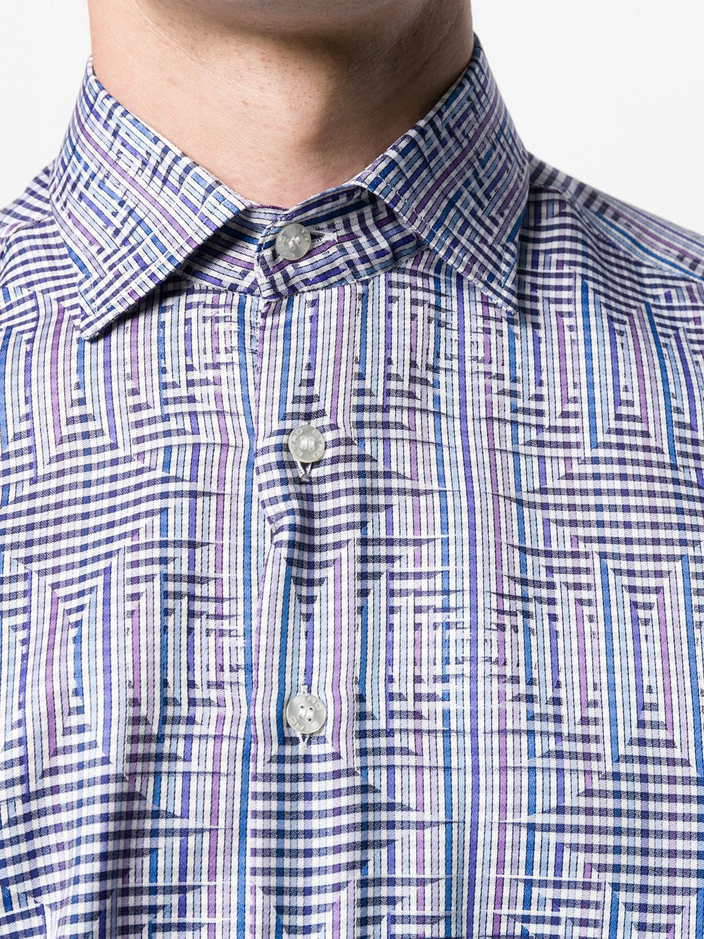 CAMISA MARINO ESTAMPADO NATURAL