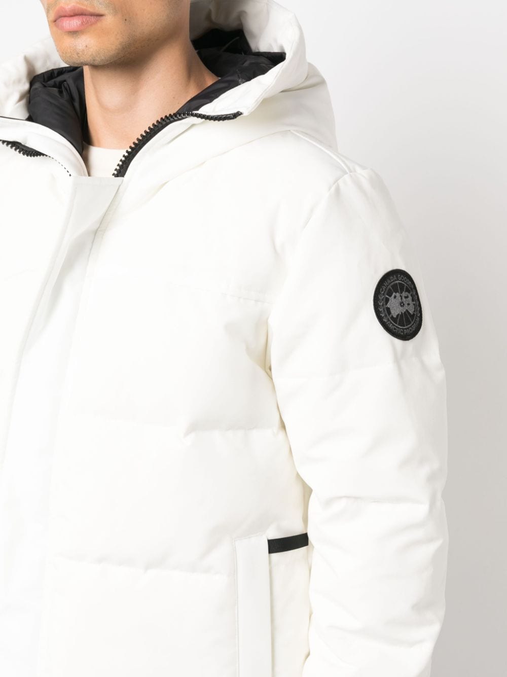 PARKA MAC MILLAN BLANCA BLACK LABEL