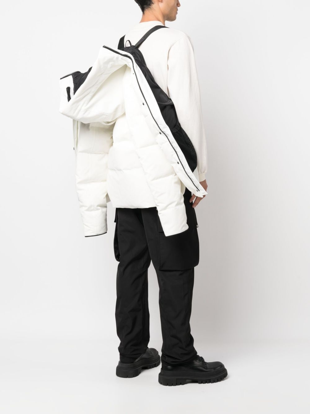 PARKA MAC MILLAN BLANCA BLACK LABEL