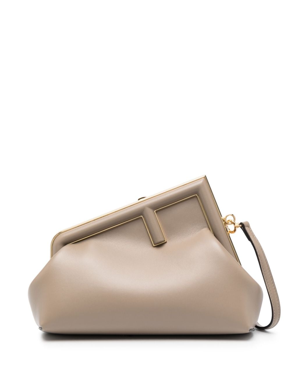 BOLSO FIRST S TAUPE CIERRE...