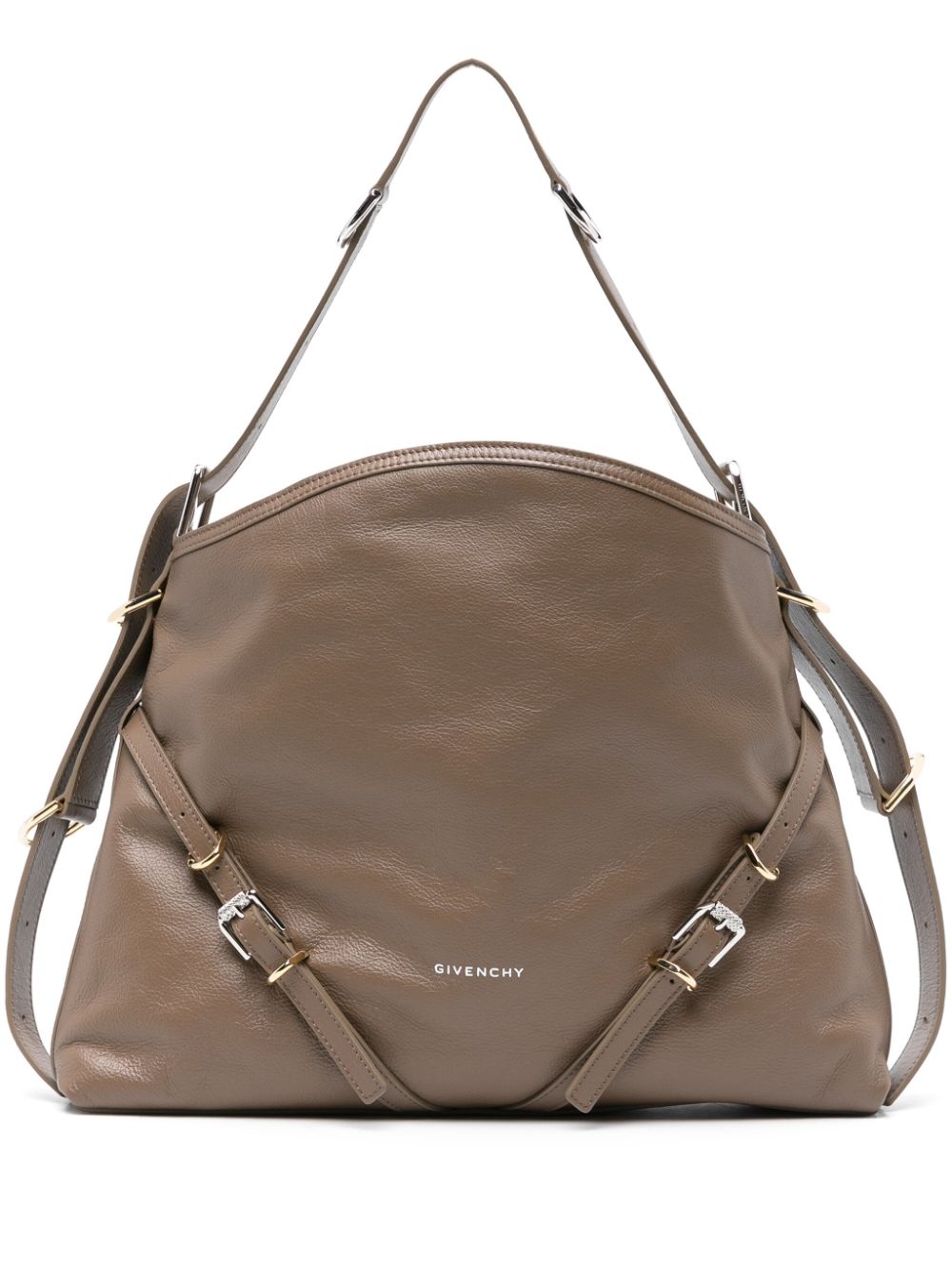 BOLSO VOYOU M TAUPE OSCURO