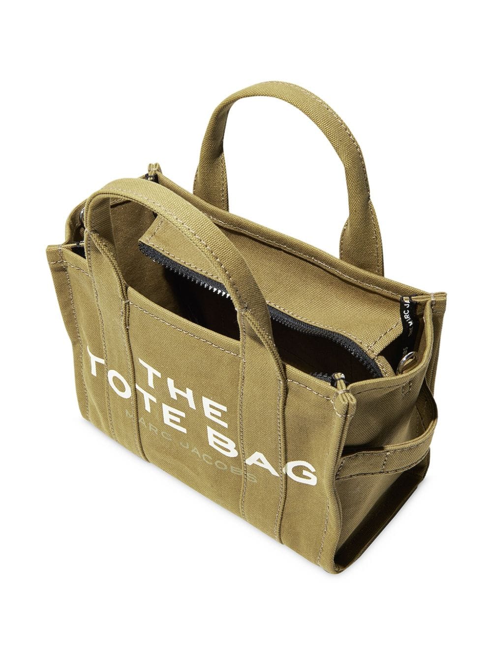 TOTE S VERDE MILITAR LETRAS BLANCAS