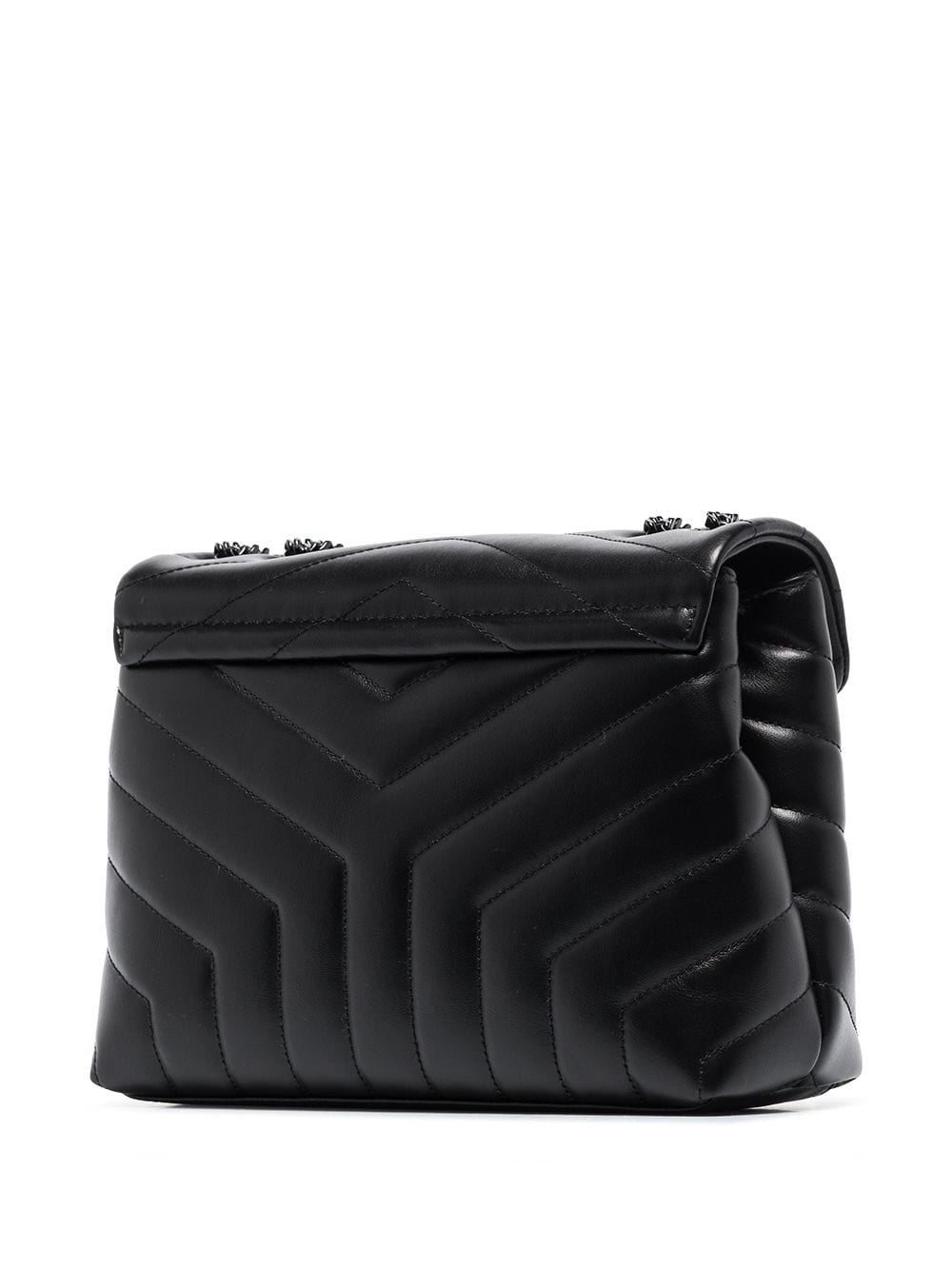 BOLSO LOULOU S NEGRO LOGO NEGRO