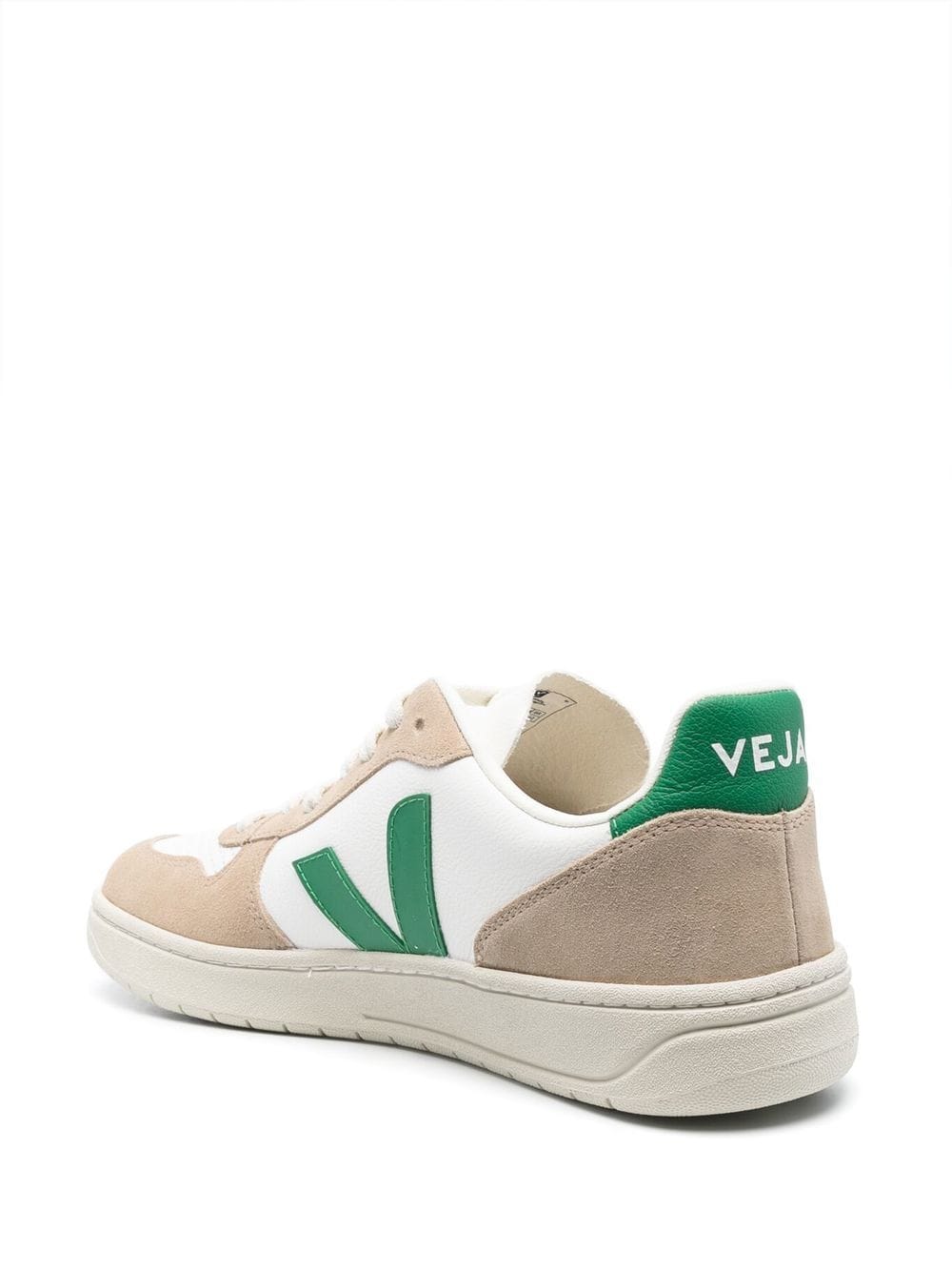 SNEAKER V10 BLANCO V TALON VERDE