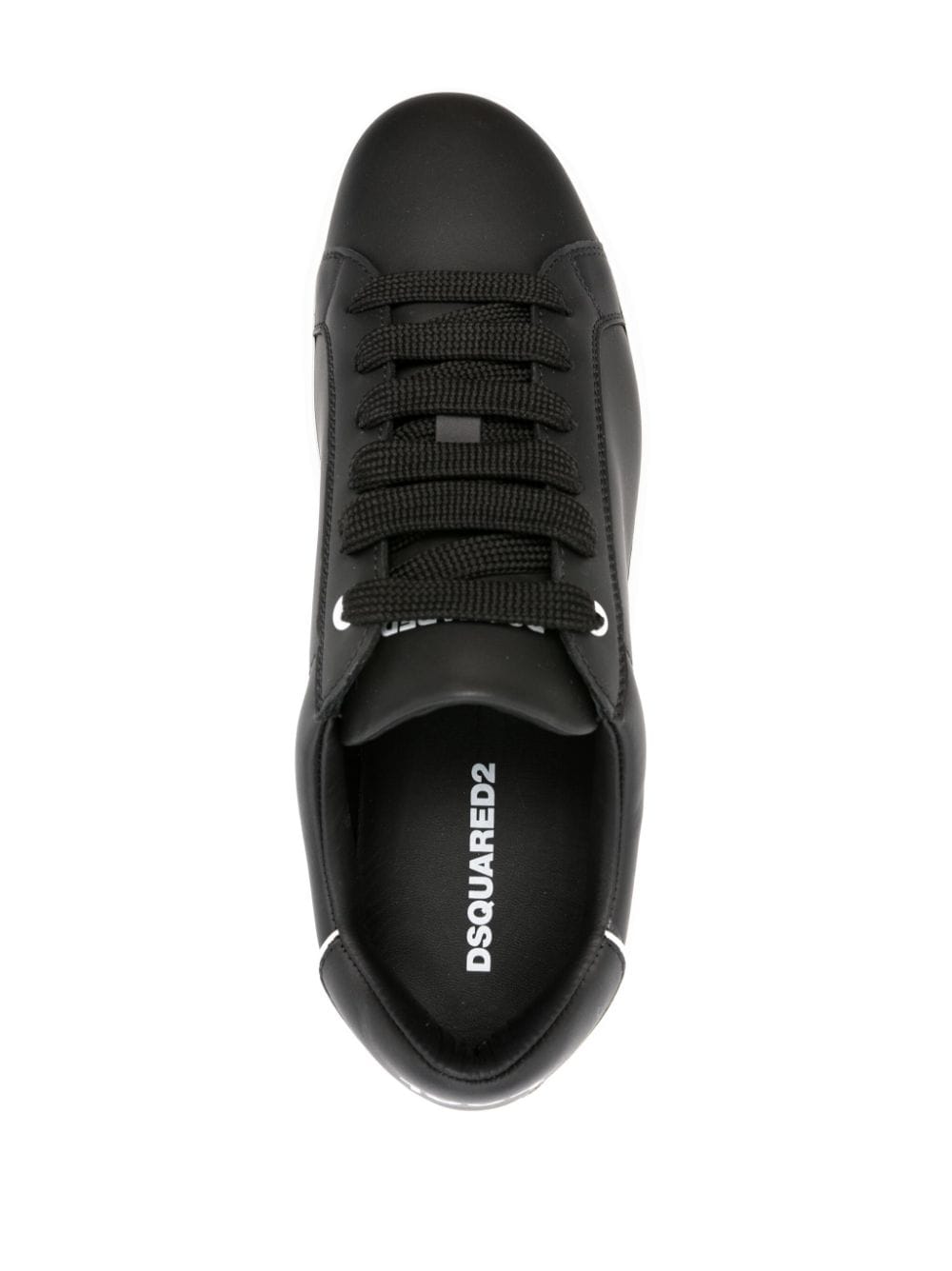 SNEAKER BUMPER NEGRO LOGO BLANCO