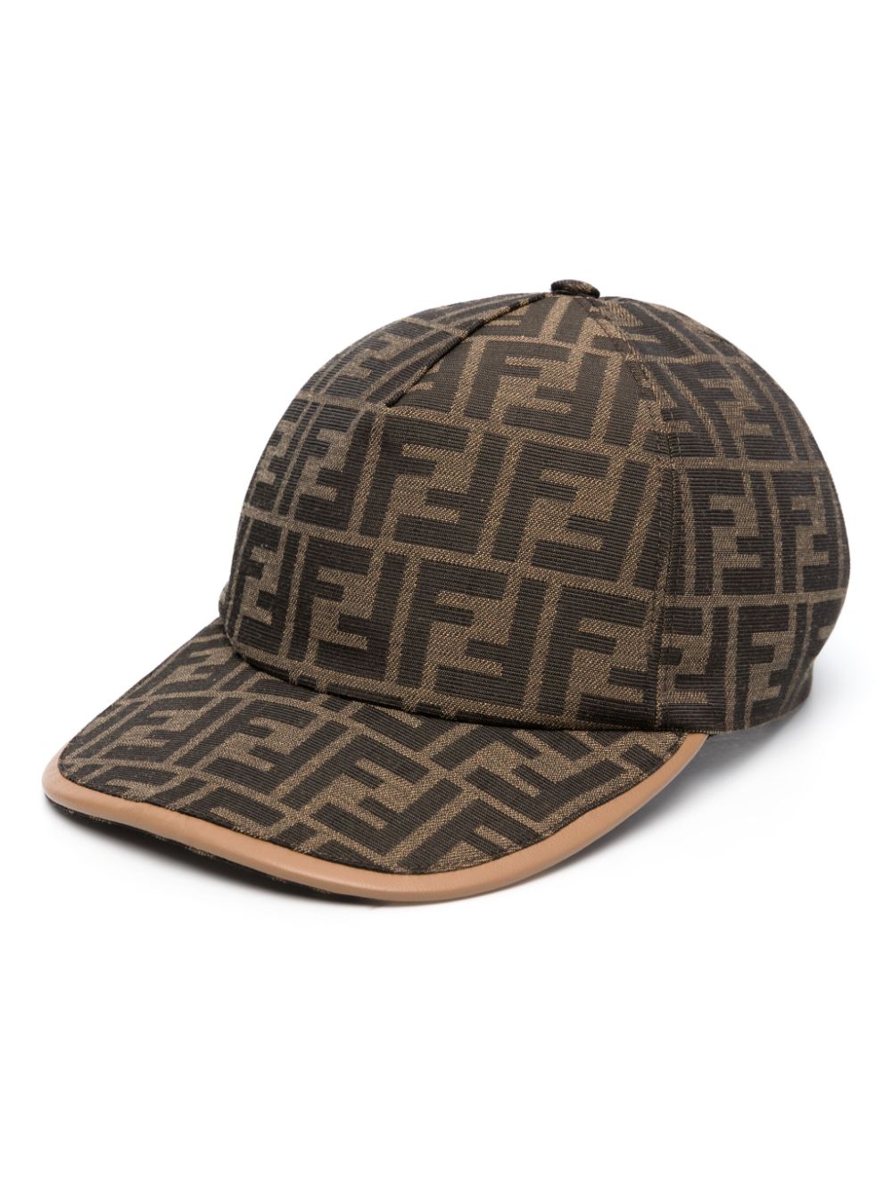 GORRA CAMEL MONOGRAMA MARRON