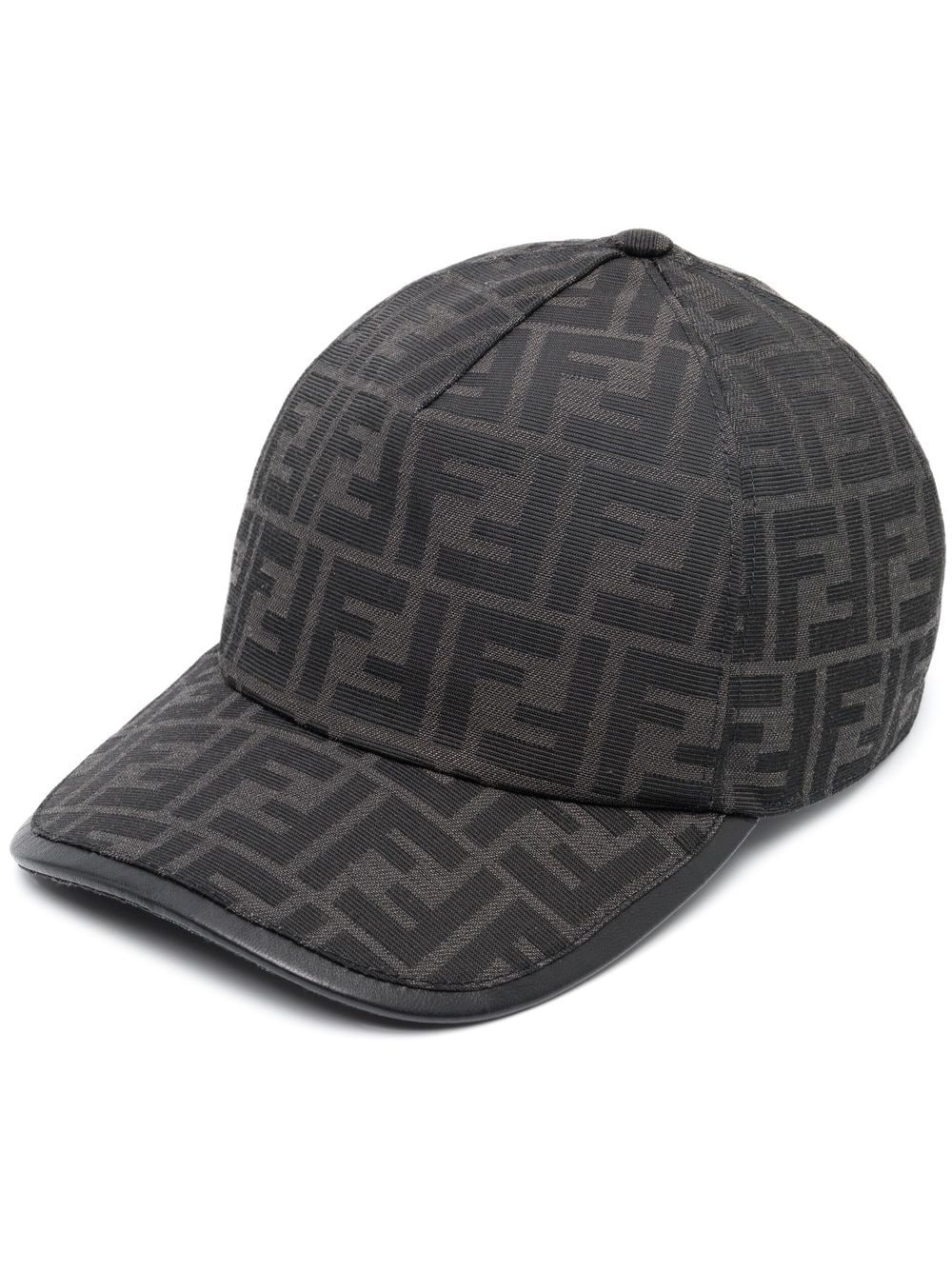 GORRA ANTRACITA MONOGRAMA NEGRO