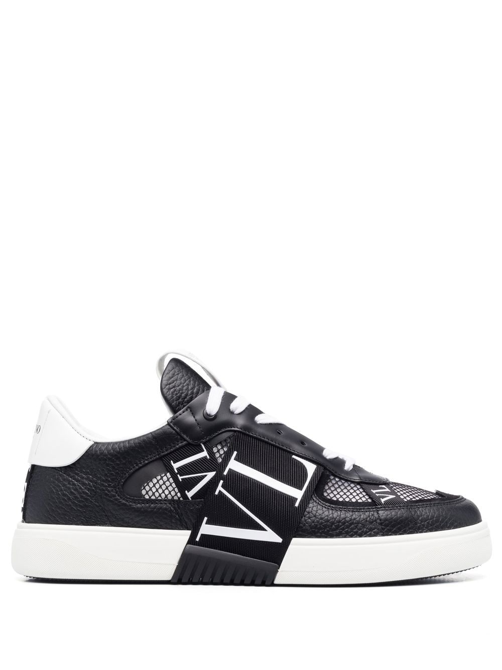 SNEAKER BLANCO NEGRO CINTAS