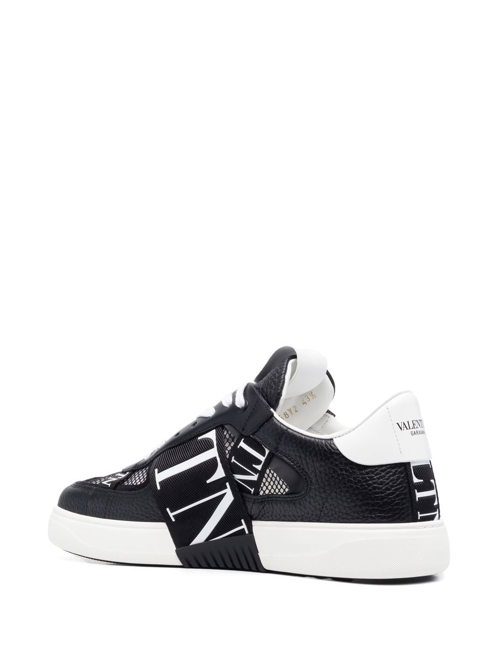 SNEAKER BLANCO NEGRO CINTAS