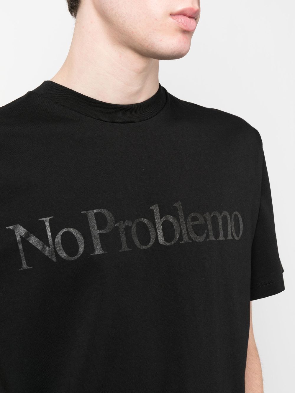 CAMISETA MC NEGRA NO PROBLEMO NEGRO