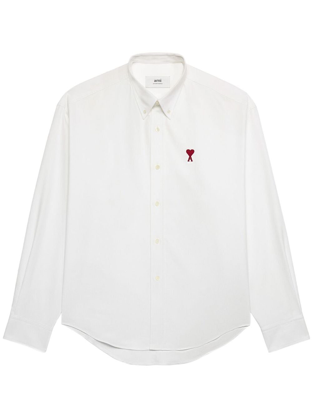 CAMISA BLANCA LOGO ROJO