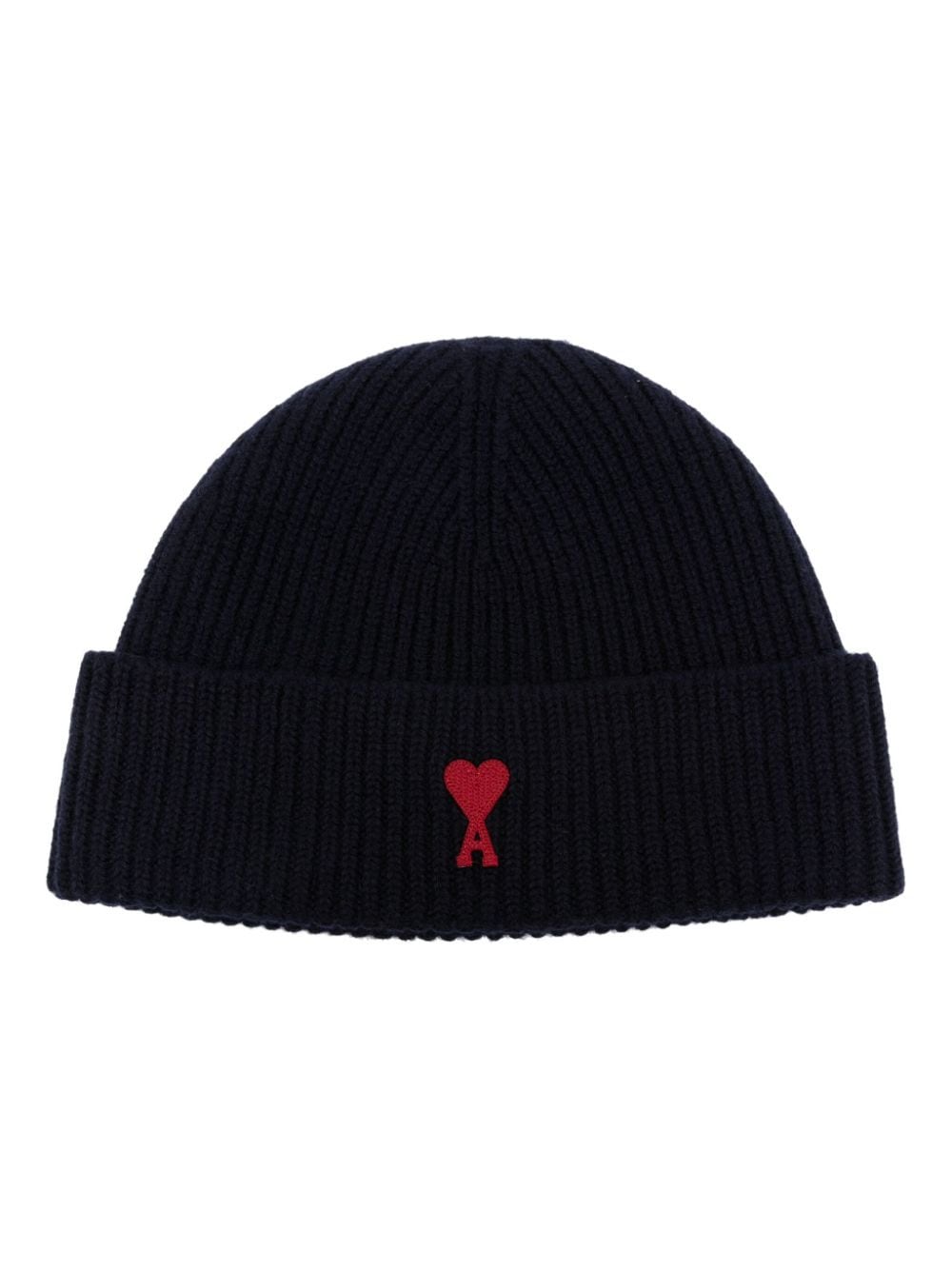 GORRO LANA MARINO LOGO ROJO