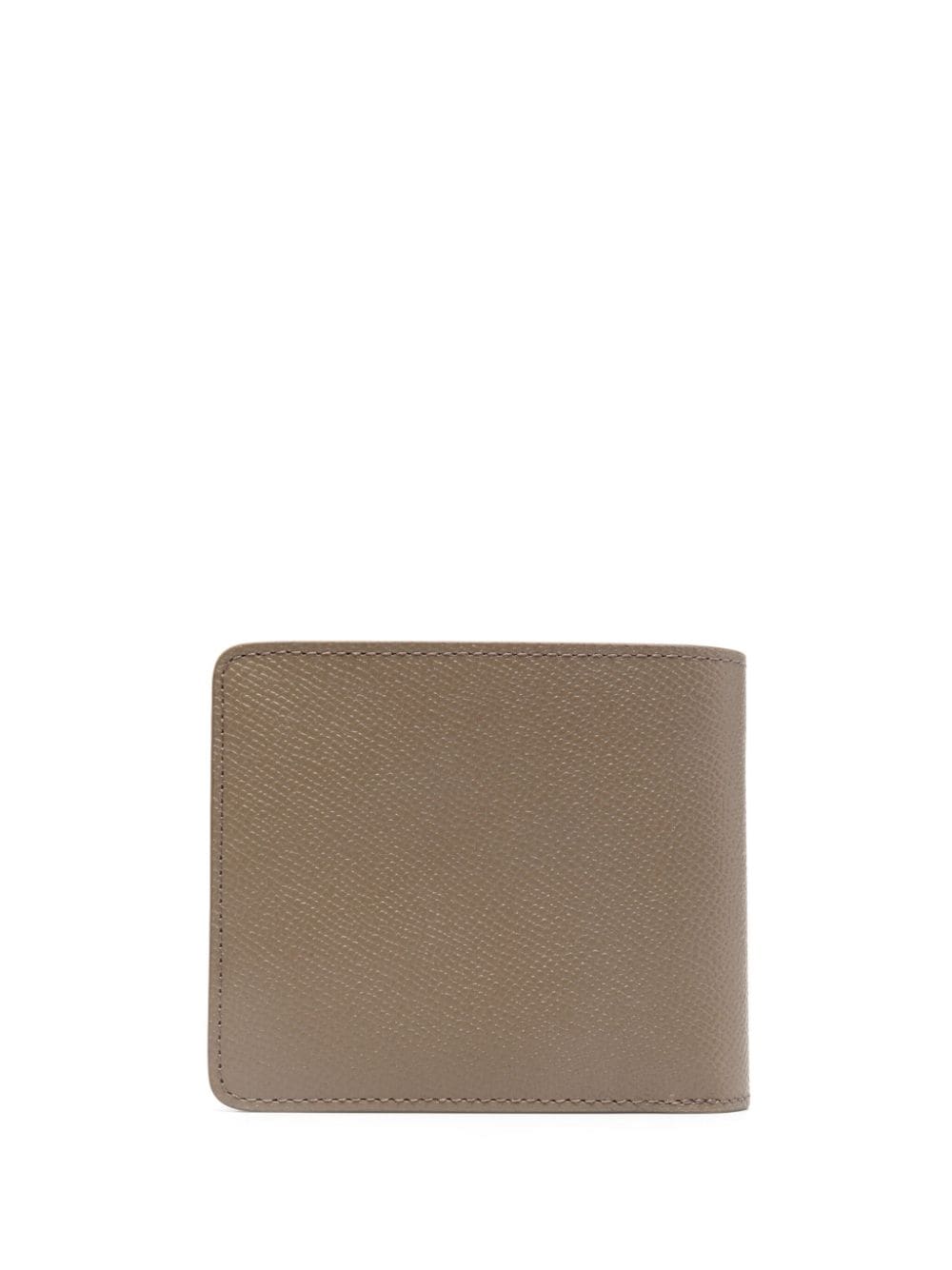 CARTERA TAUPE LOGO BEIGE