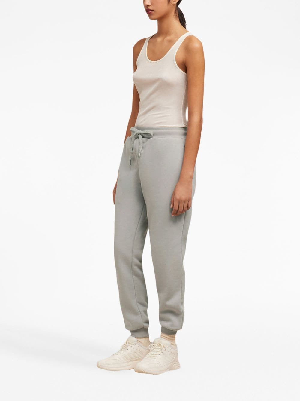 PANTALON JOGGING GRIS PARCHE GRIS LOGO