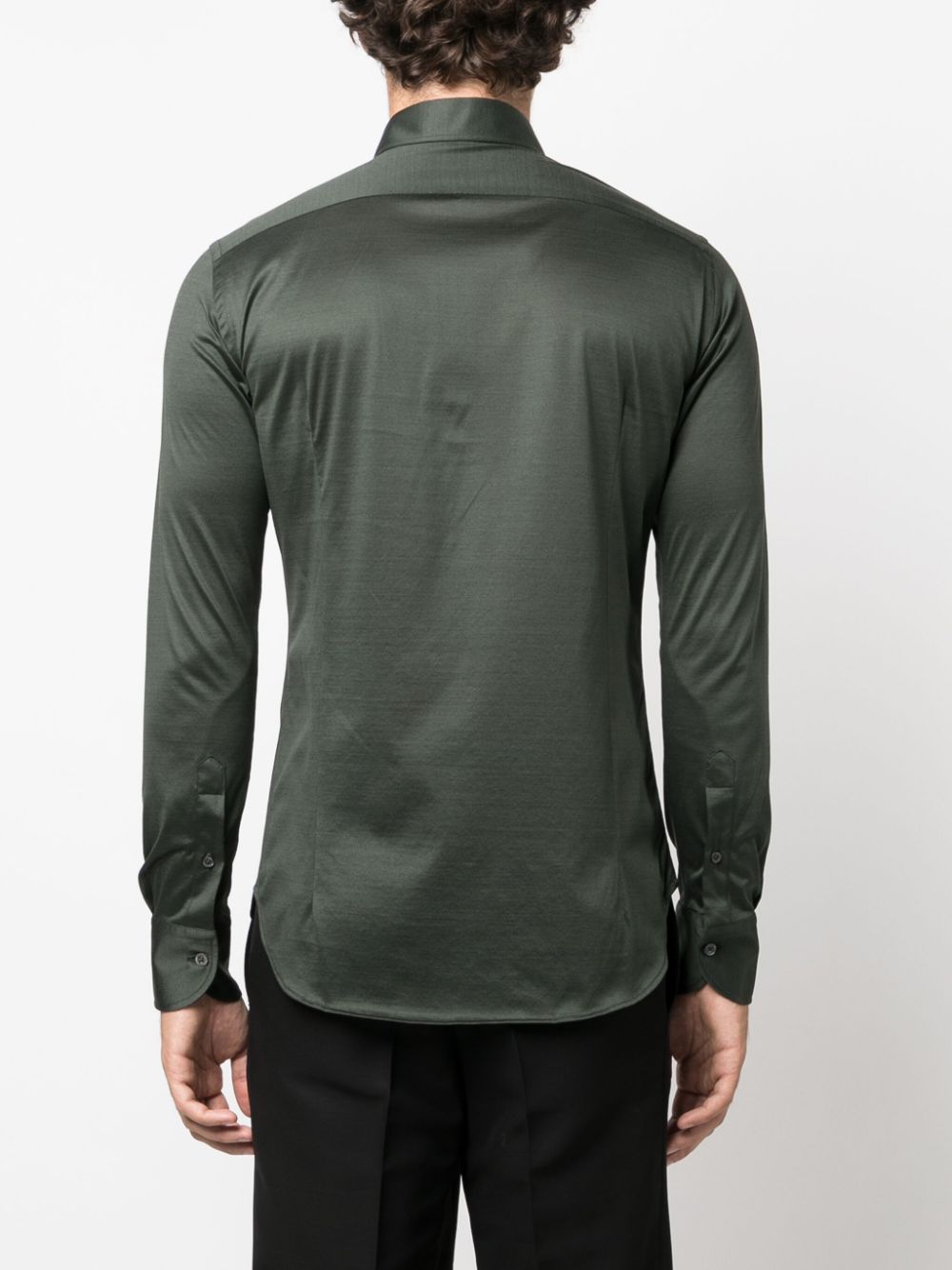 CAMISA VERDE OSCURO