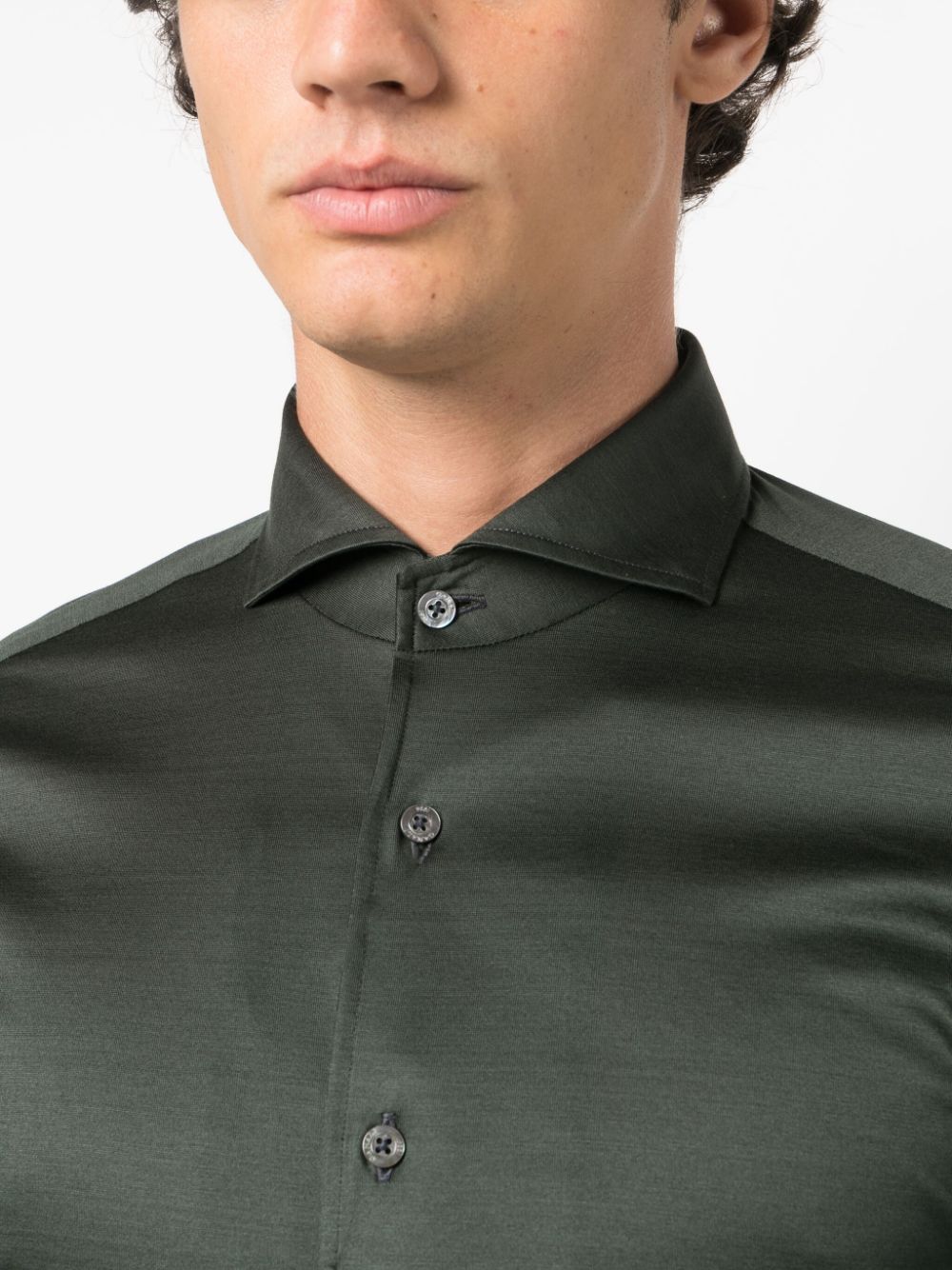 CAMISA VERDE OSCURO