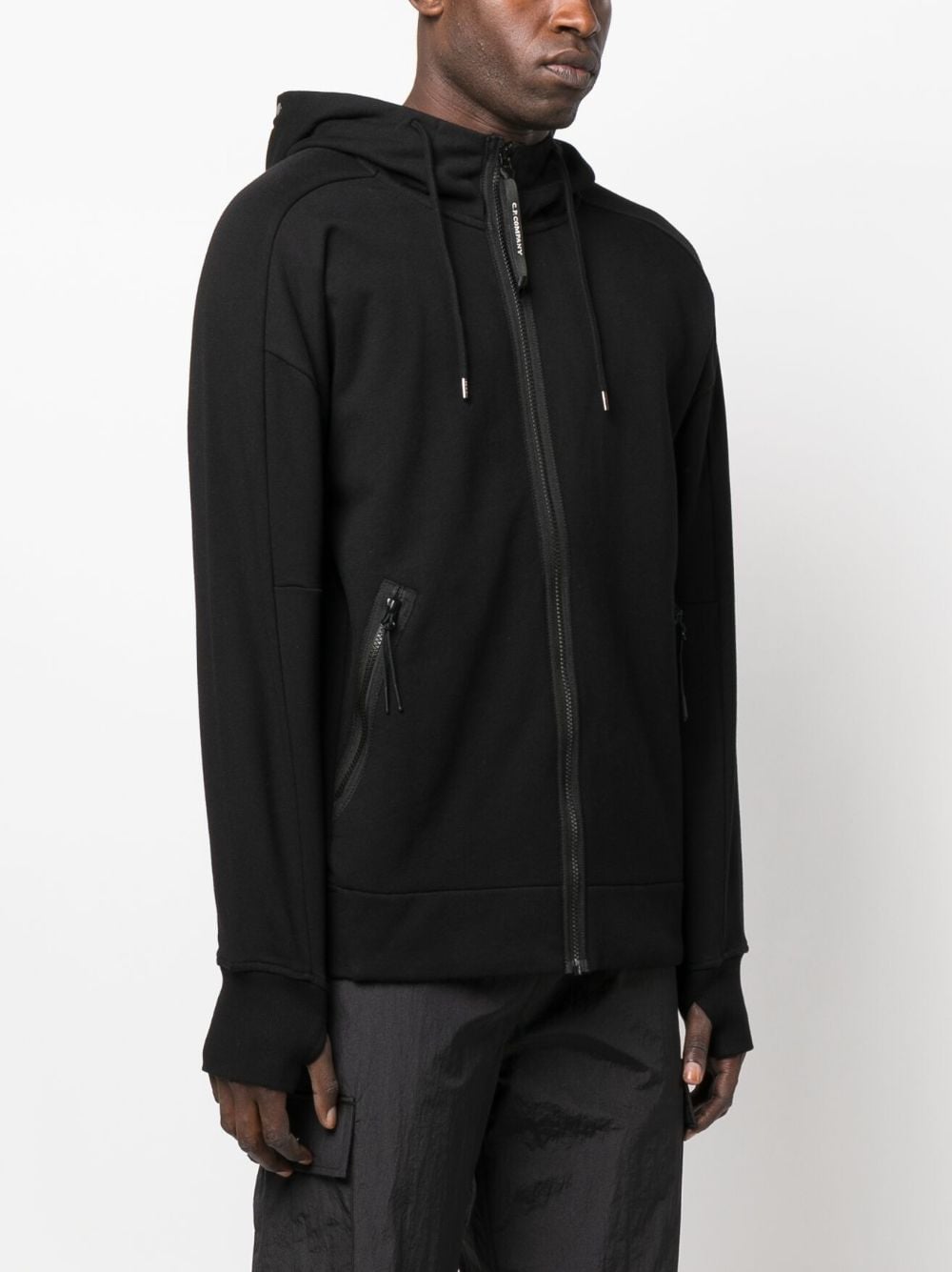 HOODIE NEGRO ZIP