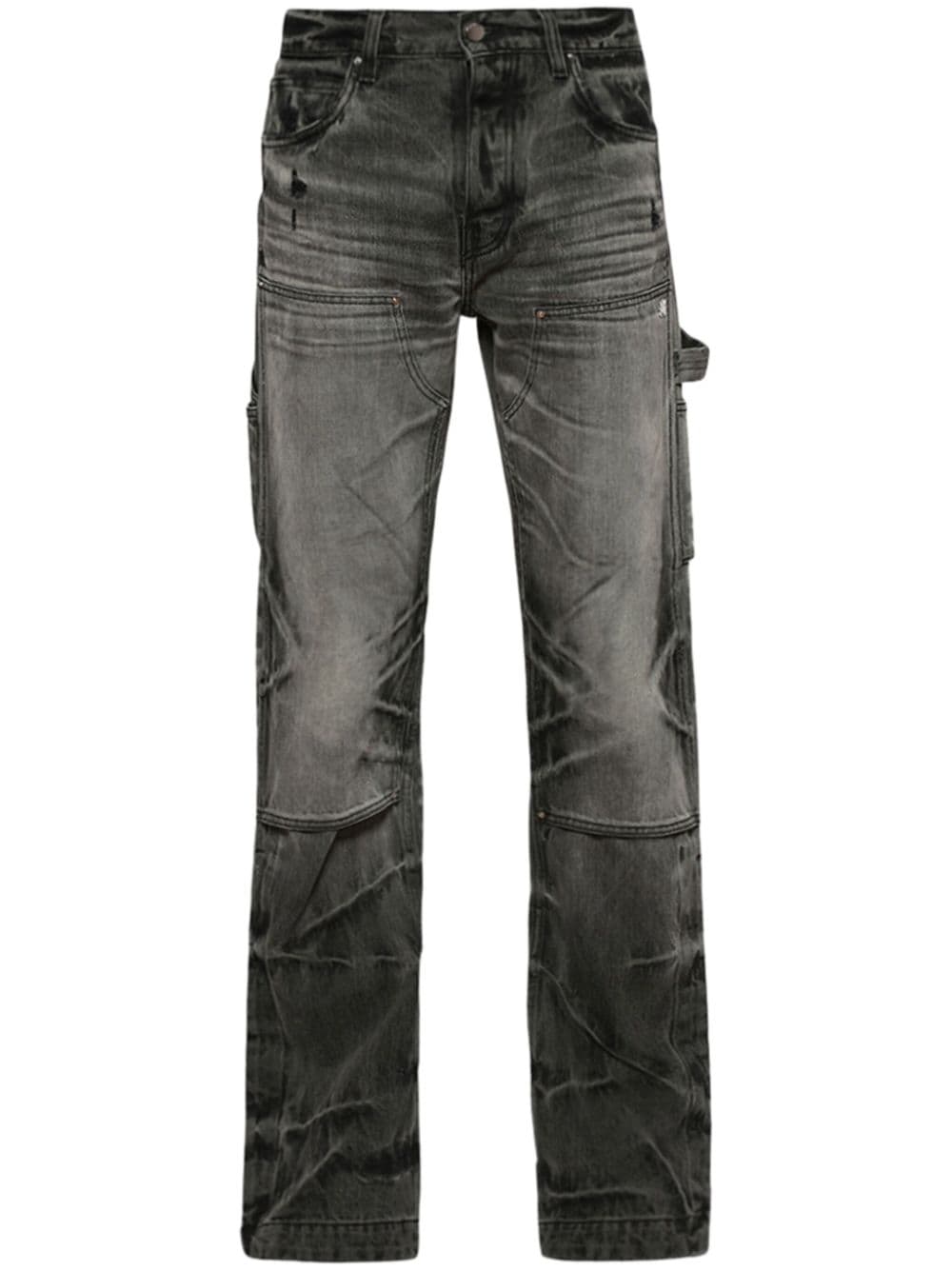 PANTALON JEAN GRIS