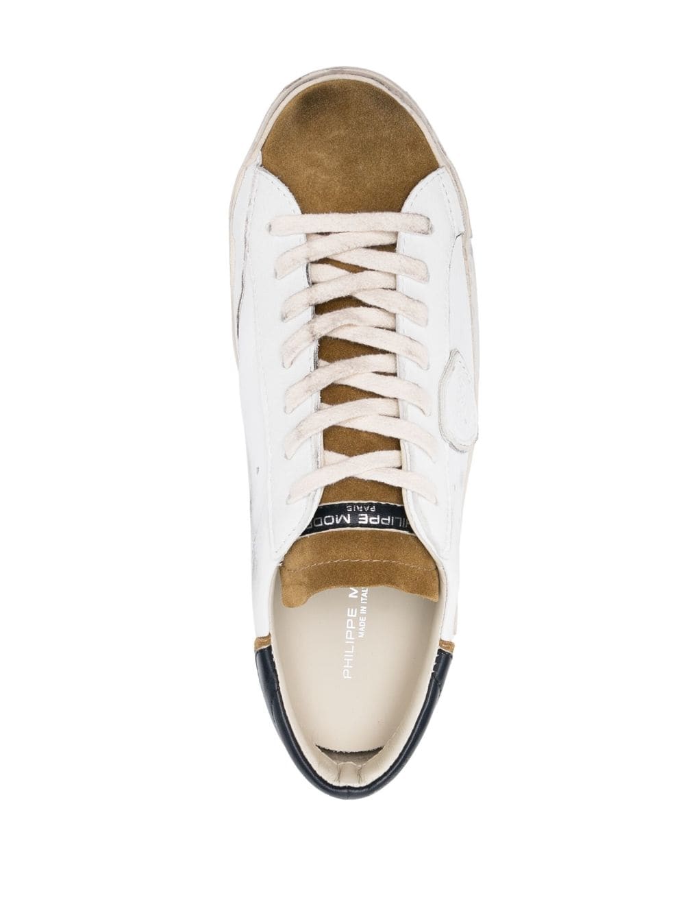 SNEAKER PRSX LOW VINTAGE BLANCO MOSTAZA