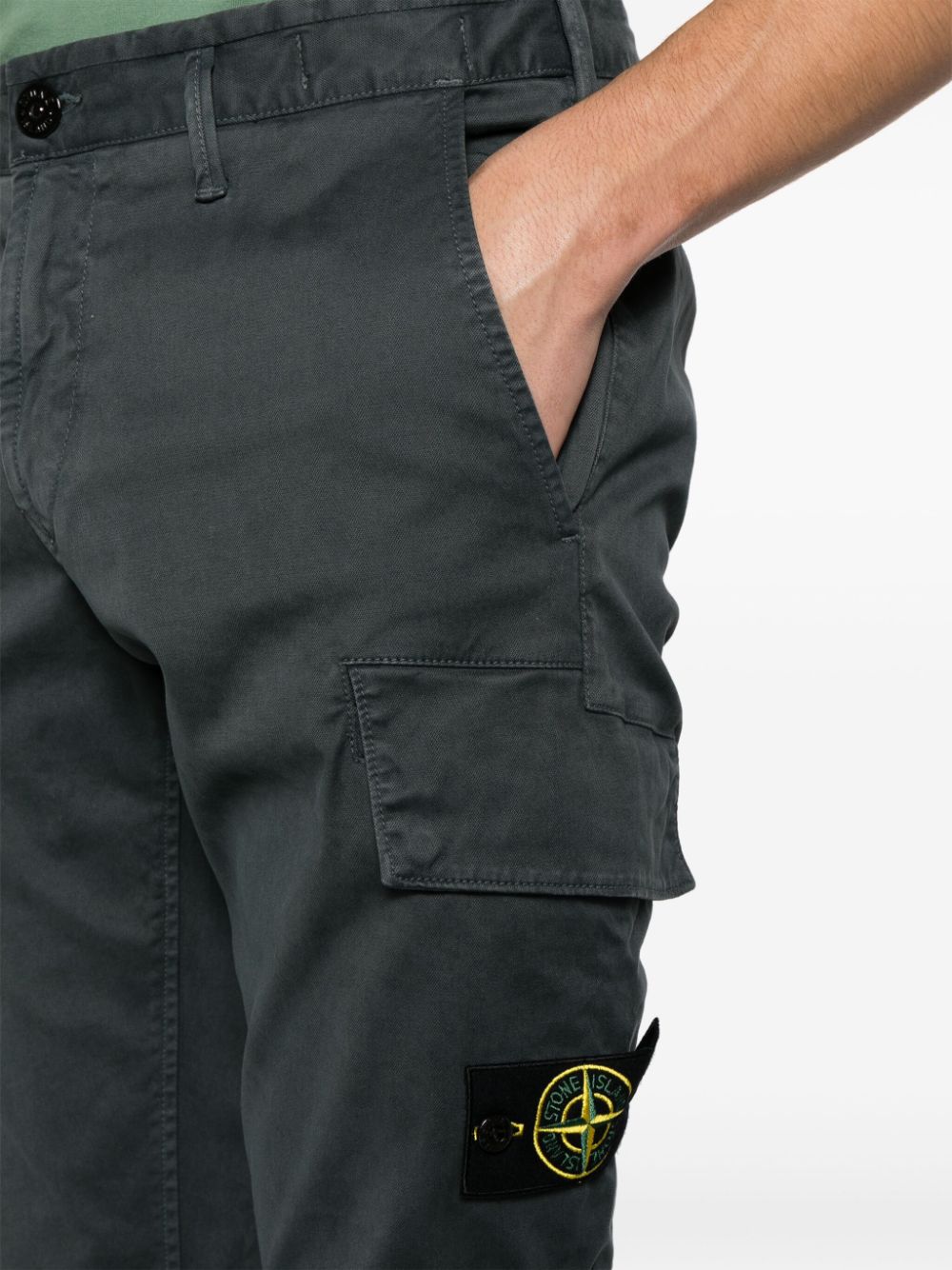 PANTALON CARGO GRIS