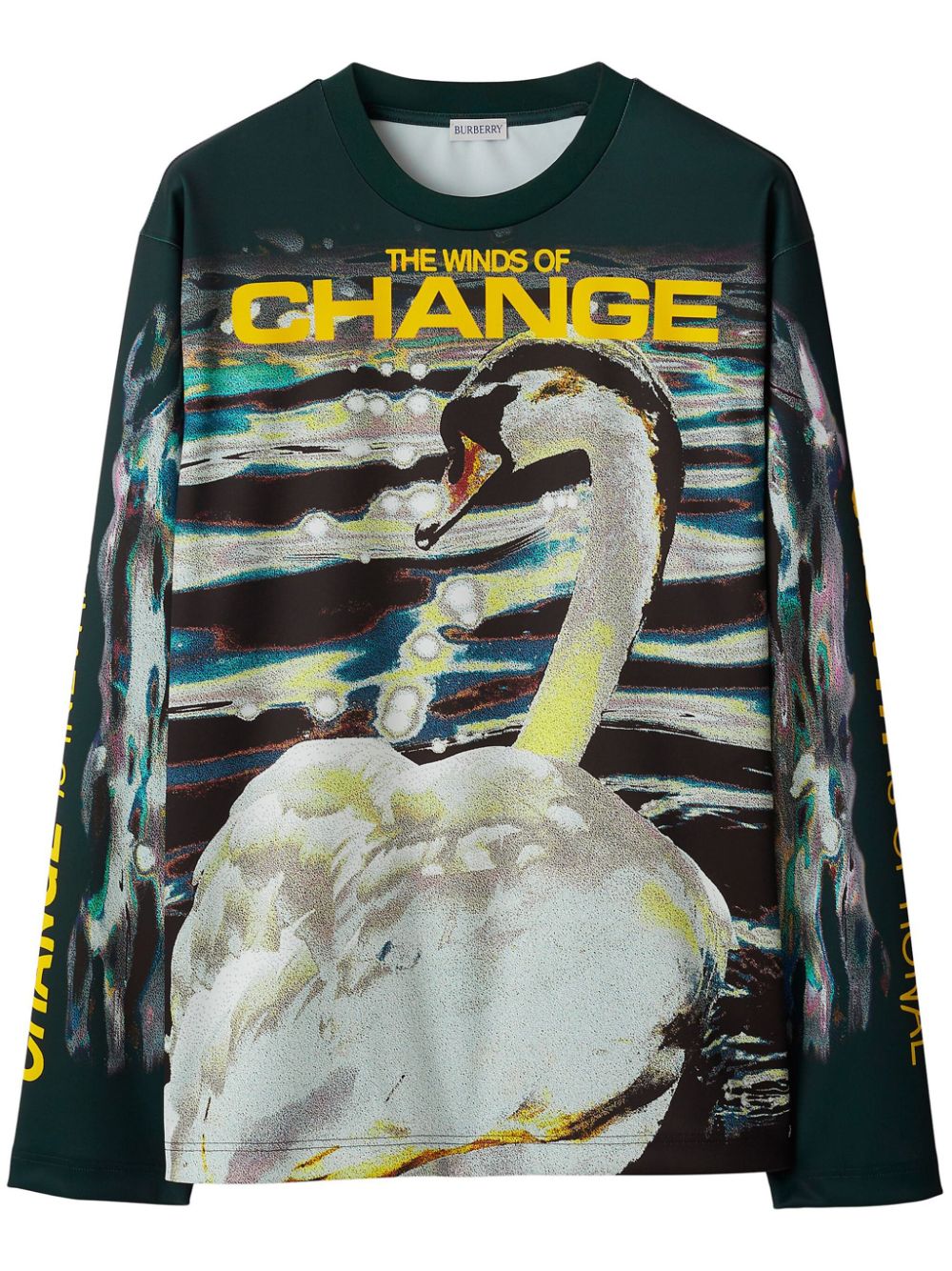 CAMISETA ML VERDE WIND OF CHANGE