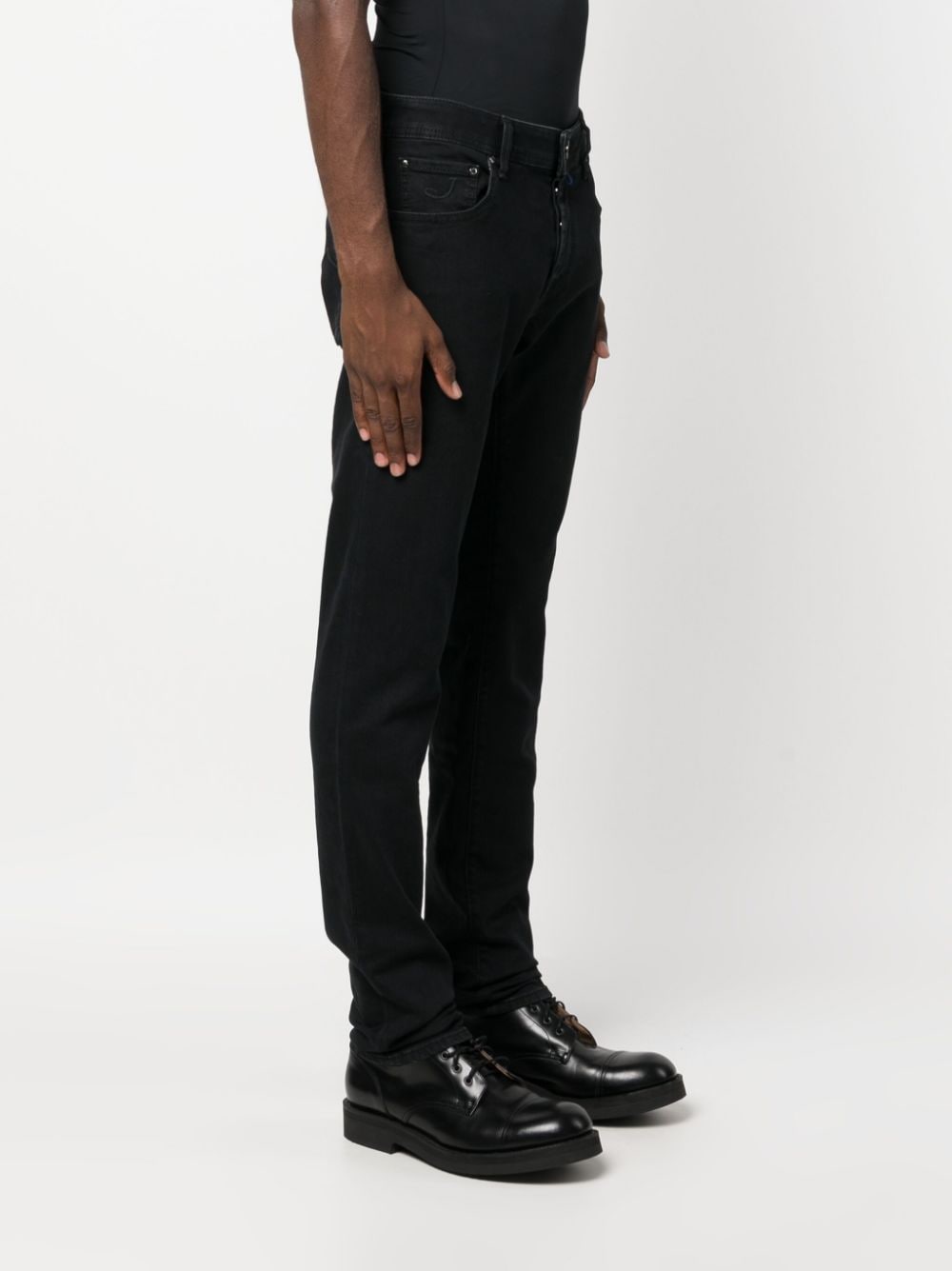 PANTALON 5B AZUL NOCHE ETIQ NEGRA