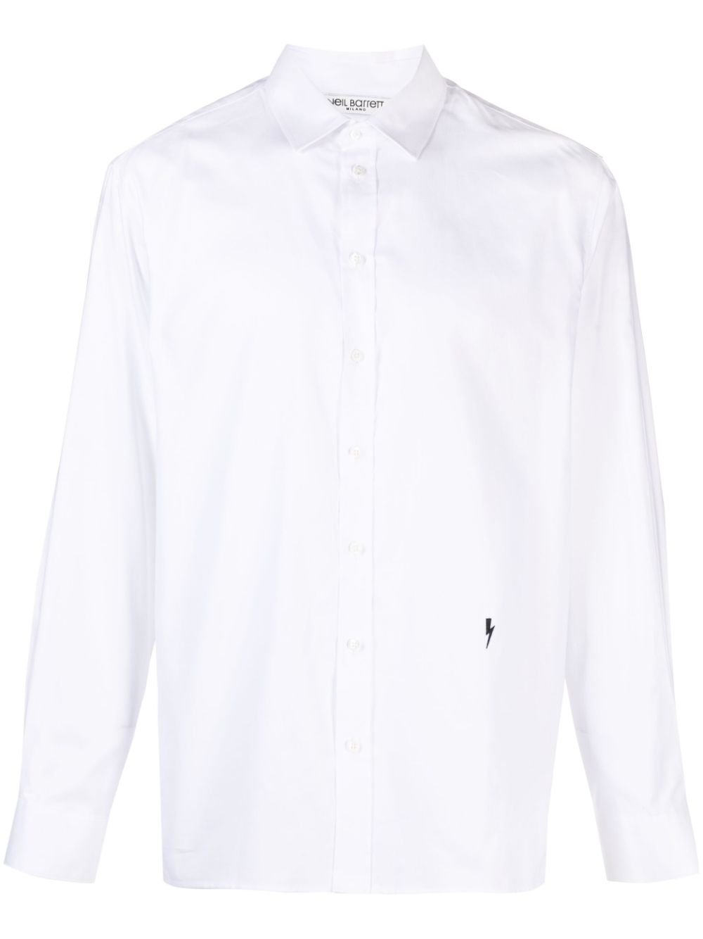 CAMISA BLANCA LOGO NEGRO