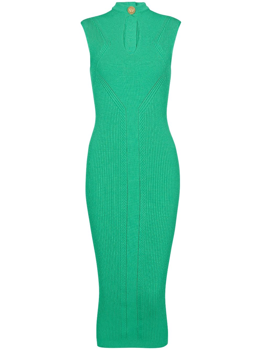 VESTIDO PUNTO SM VERDE